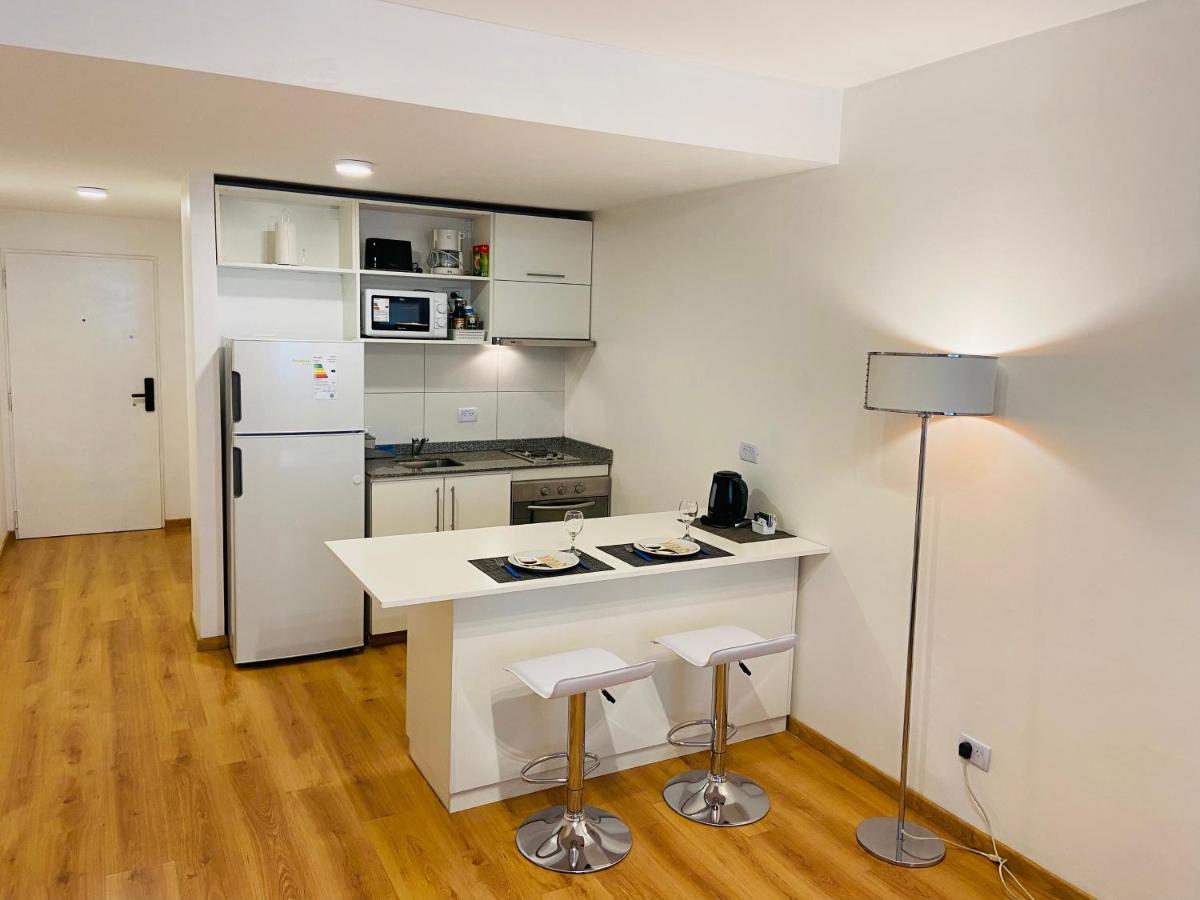 Apartamento Centrico Y Moderno Con Balcon, Piscina, Gimnasio Y Laundry Buenos Aires Kültér fotó