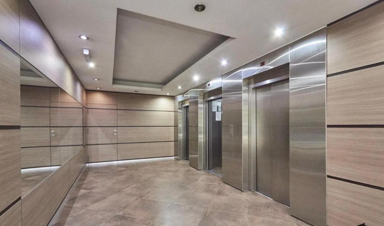 Apartamento Centrico Y Moderno Con Balcon, Piscina, Gimnasio Y Laundry Buenos Aires Kültér fotó