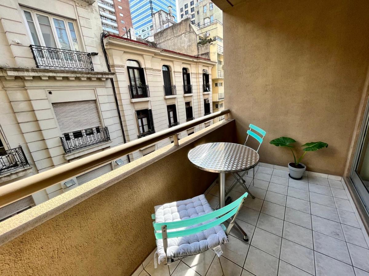 Apartamento Centrico Y Moderno Con Balcon, Piscina, Gimnasio Y Laundry Buenos Aires Kültér fotó