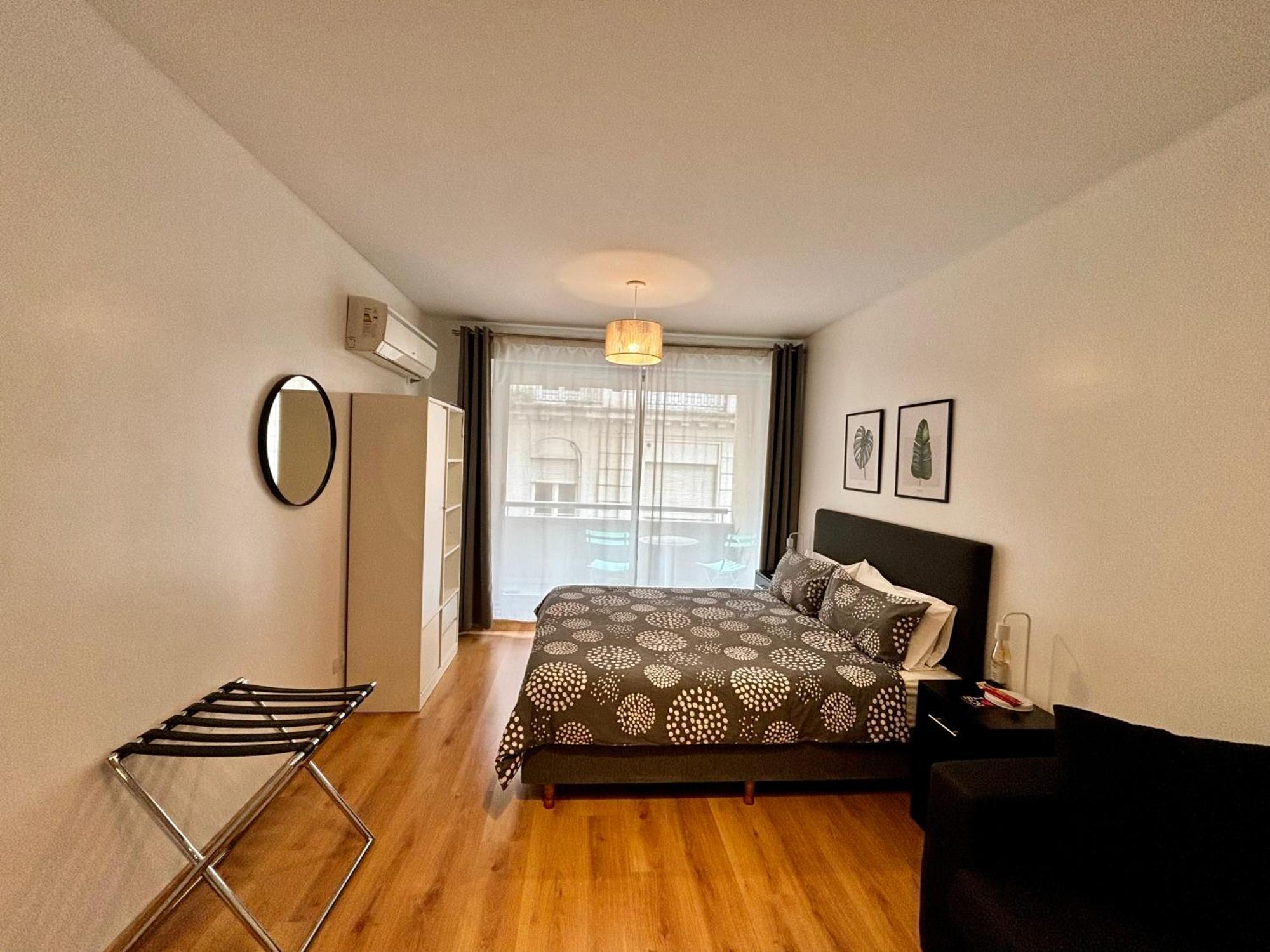 Apartamento Centrico Y Moderno Con Balcon, Piscina, Gimnasio Y Laundry Buenos Aires Kültér fotó