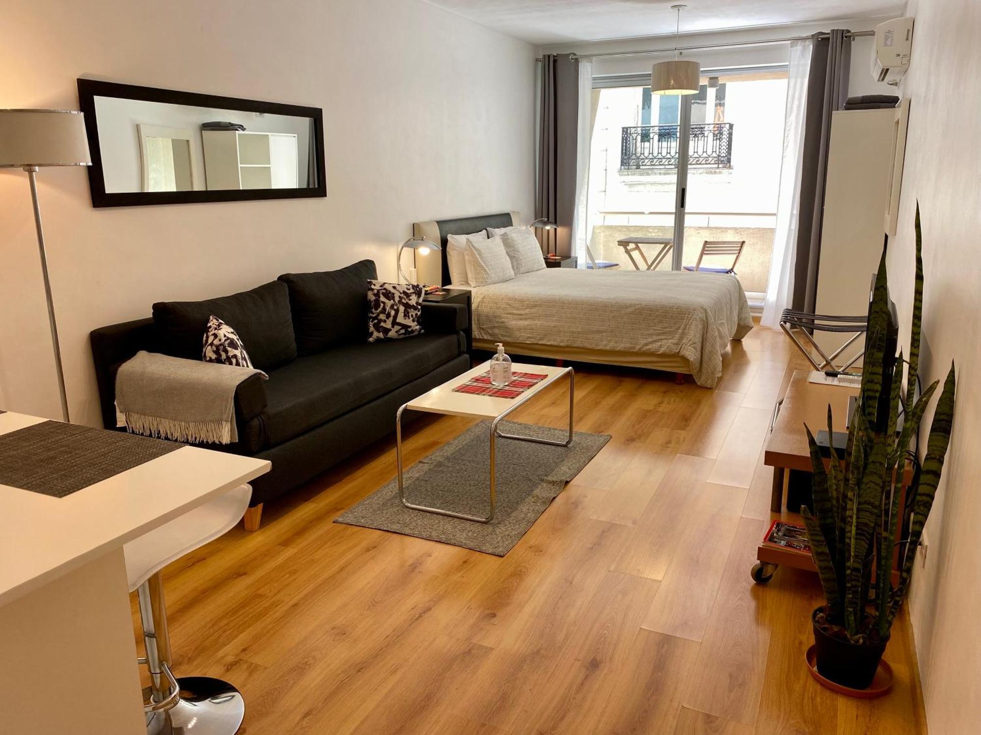 Apartamento Centrico Y Moderno Con Balcon, Piscina, Gimnasio Y Laundry Buenos Aires Kültér fotó